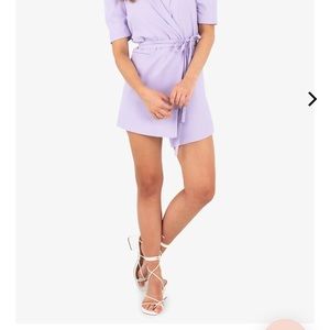 Kittenish mini blazer dress